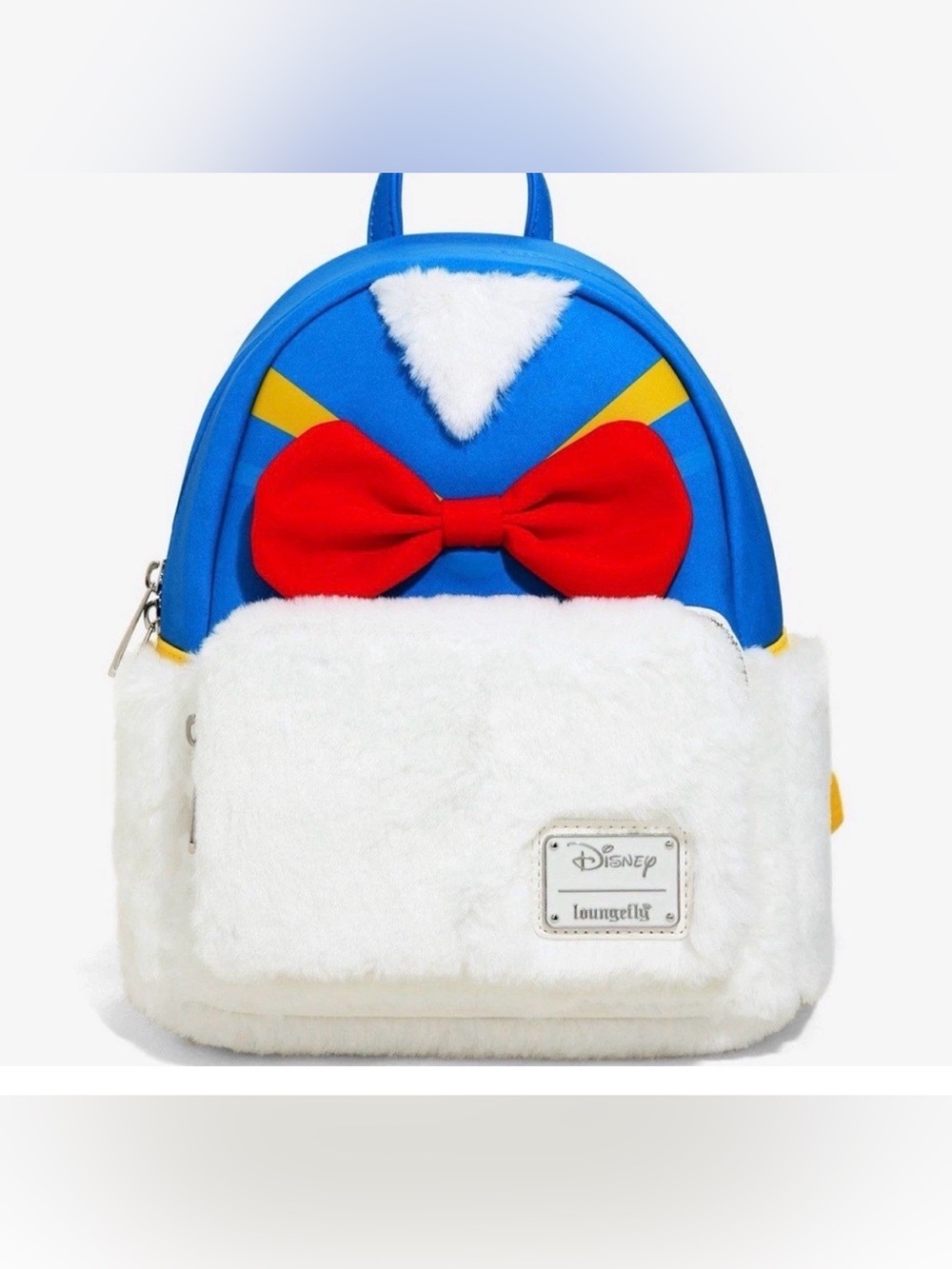 NWT Loungefly Disney Donald Duck plush cosplay mini backpack